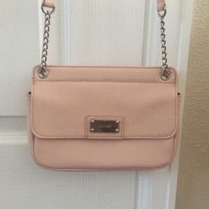 Pastel pink Nine West crossbody bag